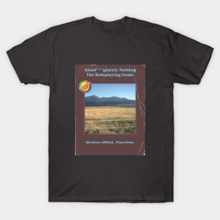 Absolutely Nothing - The Roleplaying Game SFW T-shirt T-Shirt